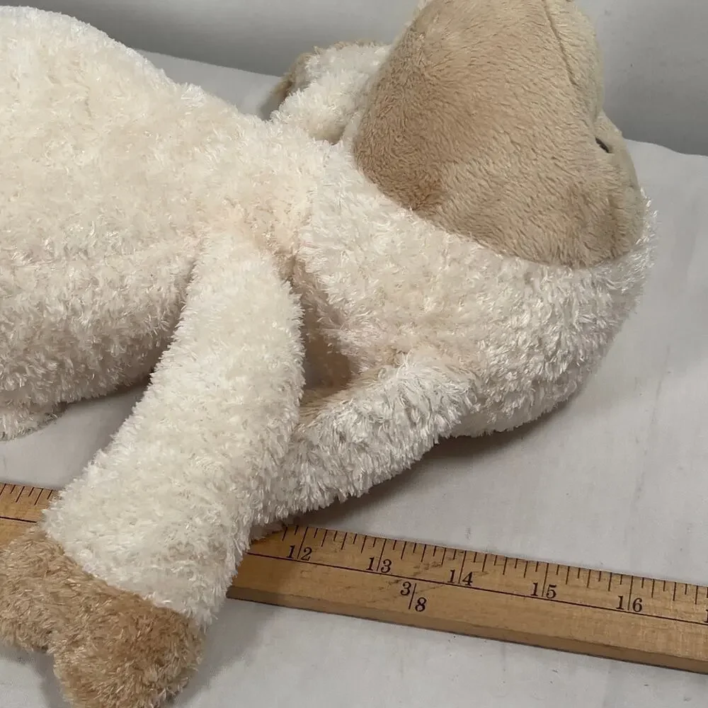 Ganz Peardrops Lamb Plush Cream/Tan Fleece Very Soft Plastic Eyes Toy